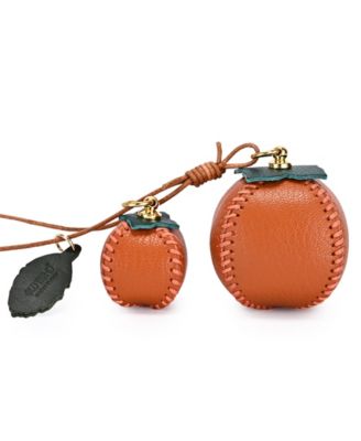 Old Trend Persi Mini Handcrafted Botanical Fruit Charm - Sienna Terracotta