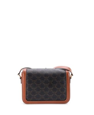 Medium Triomphe Shoulder Bag Triomphe Coated Canvas