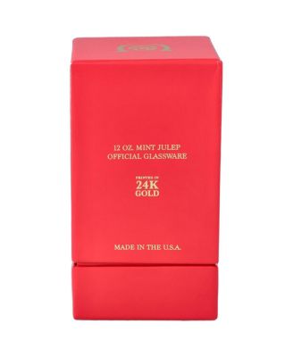 152nd Kentucky Derby 24K Limited Edition Gold Mint Julep Glass