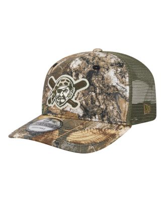 Men's Camo Pittsburgh Pirates Realtree 9SEVENTY Adjustable Hat