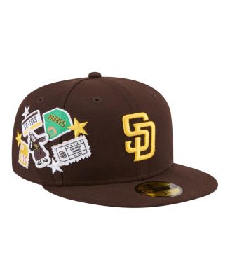 Men's Brown San Diego Padres City Patch 59FIFTY Fitted Hat