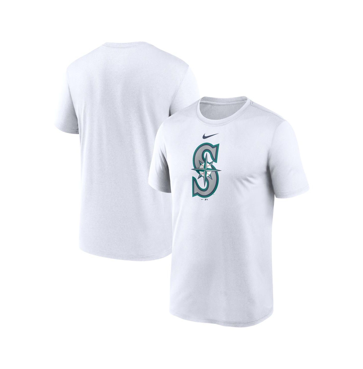 Мужская футболка Nike White Seattle Mariners New Legend Dri-FIT — фото 1