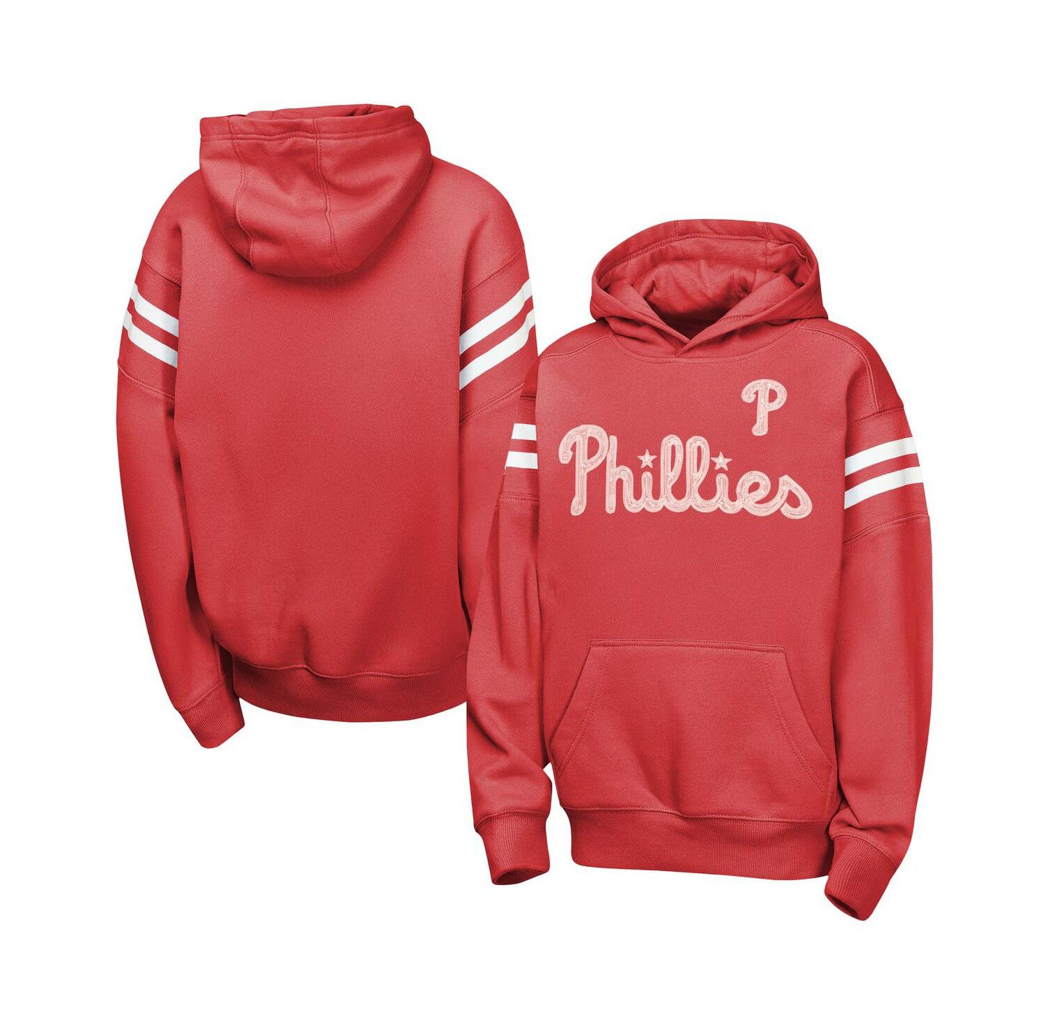 Big Boys and Girls Red Philadelphia Phillies Welcome Team Hoodie