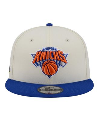 Men's White New York Knicks Injection Localized 9FIFTY Snapback Hat