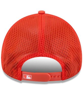 Men's Orange Houston Astros 2026 Batting Practice Alternate Apex 9FORTY Adjustable Hat