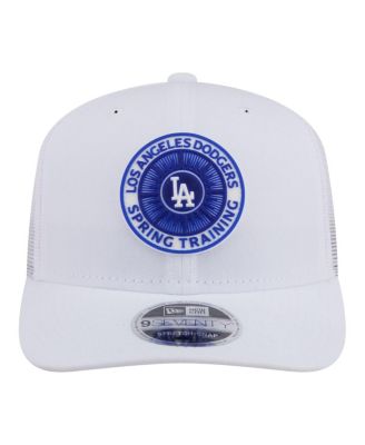 Men's White Los Angeles Dodgers 2026 Spring Training Fan Pack 9SEVENTY Adjustable Trucker Hat