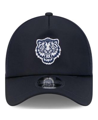 Men's Navy Detroit Tigers 2026 Batting Practice Alternate Apex 9FORTY Adjustable Hat