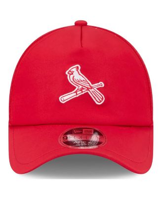 Men's Red St. Louis Cardinals 2026 Batting Practice Alternate Apex 9FORTY Adjustable Hat