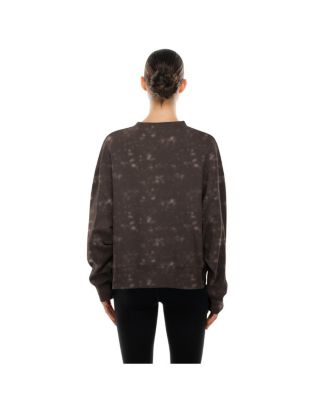 Women's Brown San Diego Padres Throwback Oversized Boxy Sweatshirt