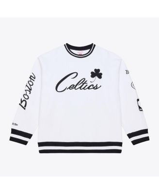 Men's White Boston Celtics Arctic Fleece Sweatshirt