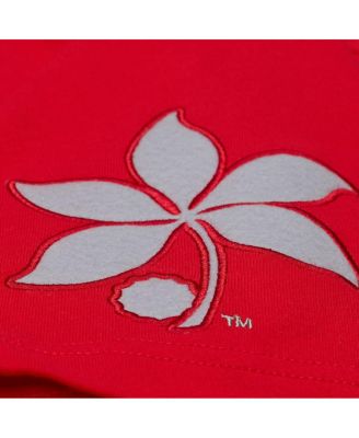 Men's Scarlet Ohio State Buckeyes Double Clutch Premium T-Shirt