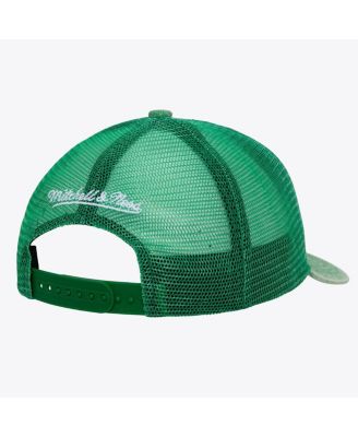 Men's Kelly Green Boston Celtics Gameday Snow Wash Adjustable Trucker Hat