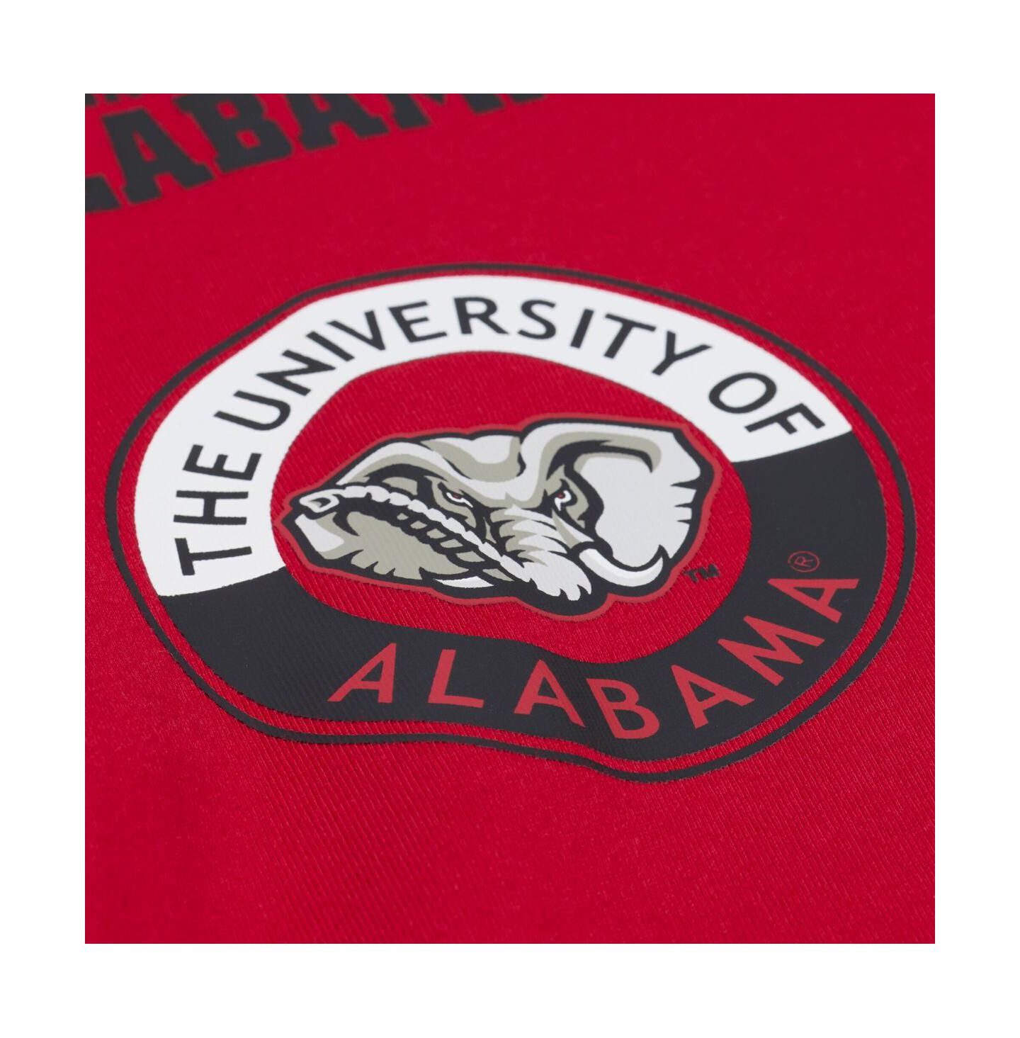 Мужская футболка Mitchell & Ness Crimson Alabama Crimson Tide Double Clutch Premium — фото 3