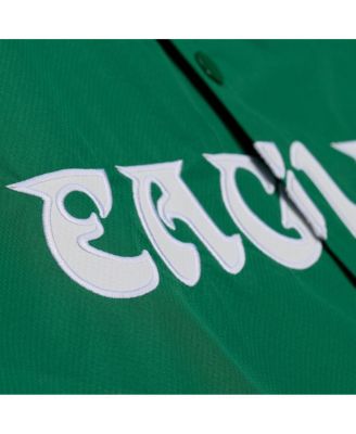 Men's Kelly Green Philadelphia Eagles Coaches Full-Snap Hooded Windbreaker Jacket