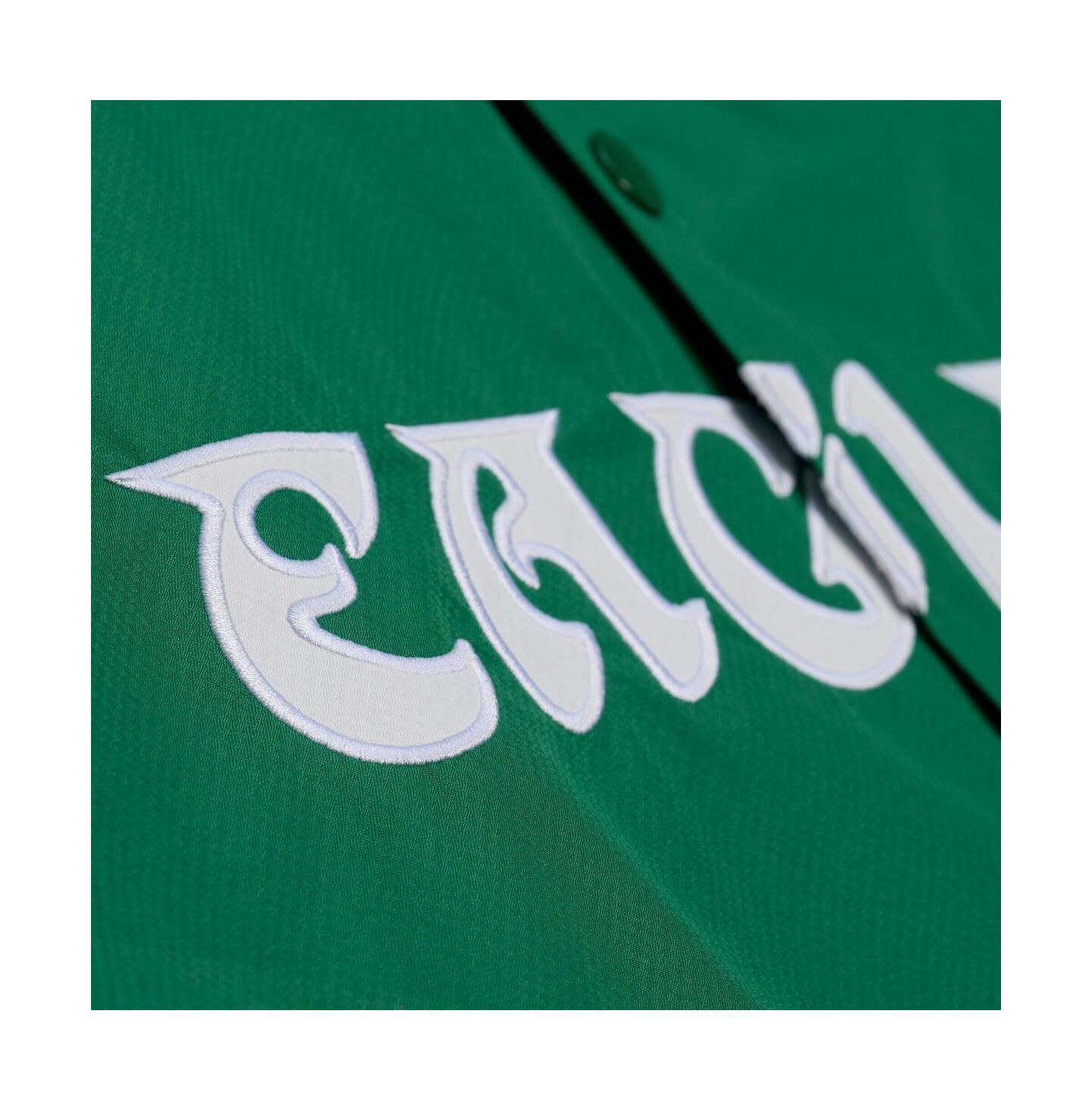 Мужская куртка Mitchell & Ness Kelly Green Philadelphia Eagles Coaches Full-Snap Hooded Windbreaker — фото 3