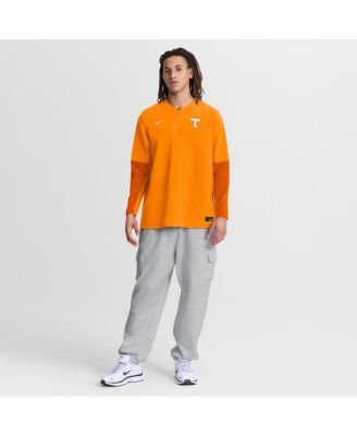 Men's Tennessee Orange Tennessee Volunteers Dugout Dri-FIT Quarter-Zip Long Sleeve Windshirt