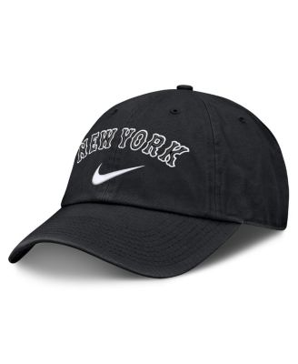 Men's Black New York Mets Primetime Club Adjustable Hat