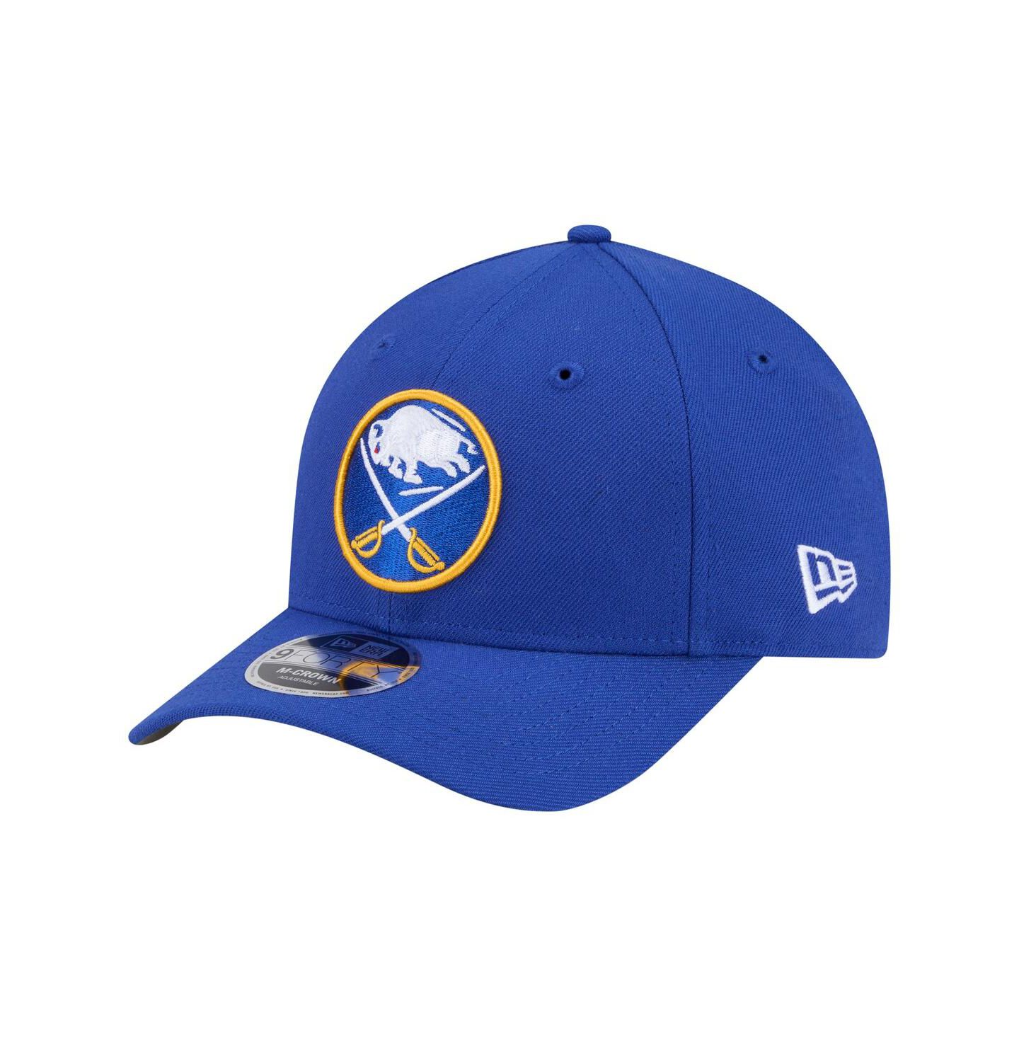 Мужская кепка New Era Royal Buffalo Sabres 9FORTY M-Crown Adjustable Hat — фото 1