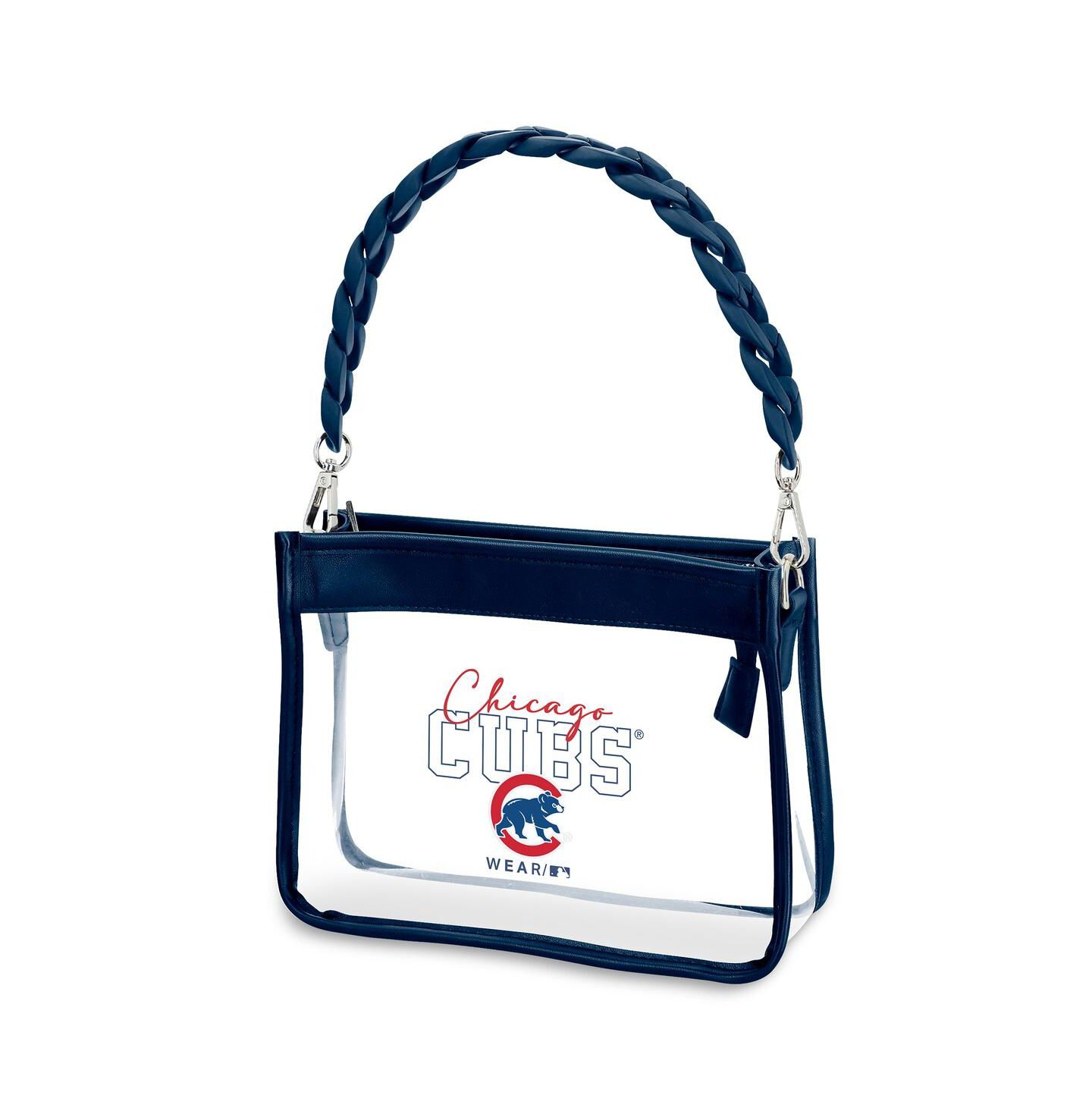 Женская сумка WEAR by Erin Andrews Chicago Cubs Plastic Chain Mini Crossbody — фото 3