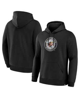 Men's Black Baltimore Orioles Heritage Hoodie