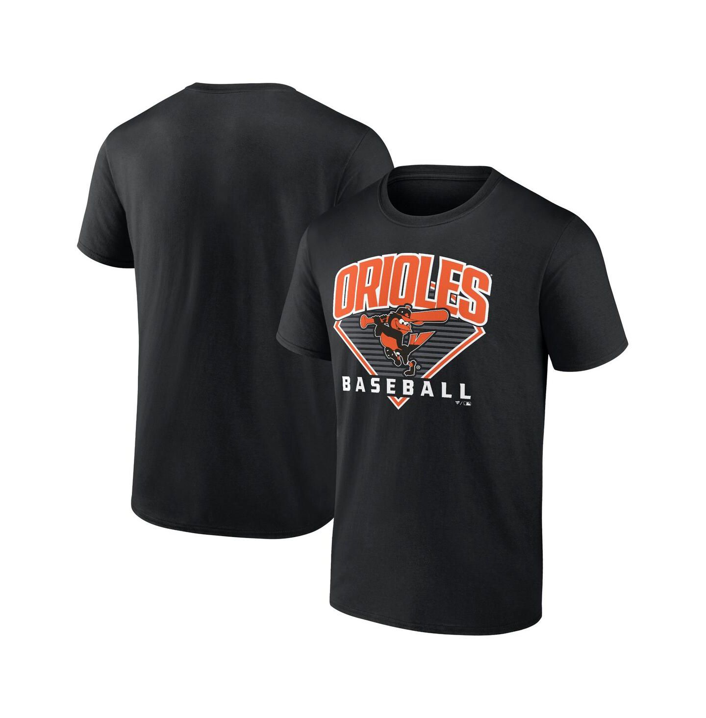 Мужская футболка Fanatics Mto Label Black Baltimore Orioles Baseball — фото 1