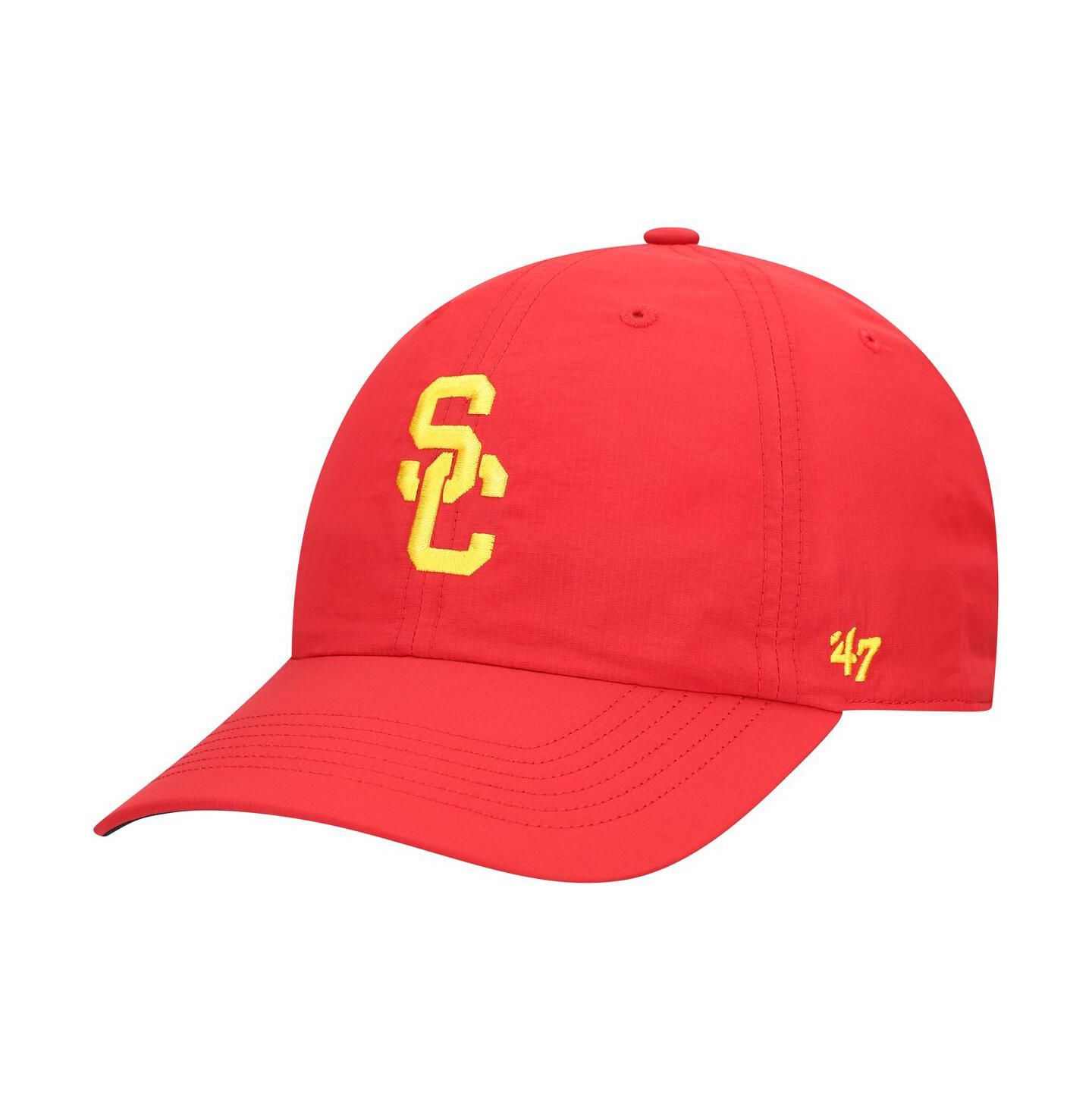 Мужская кепка '47 Brand Cardinal USC Trojans Clean Up brrr° Adjustable Hat — фото 1