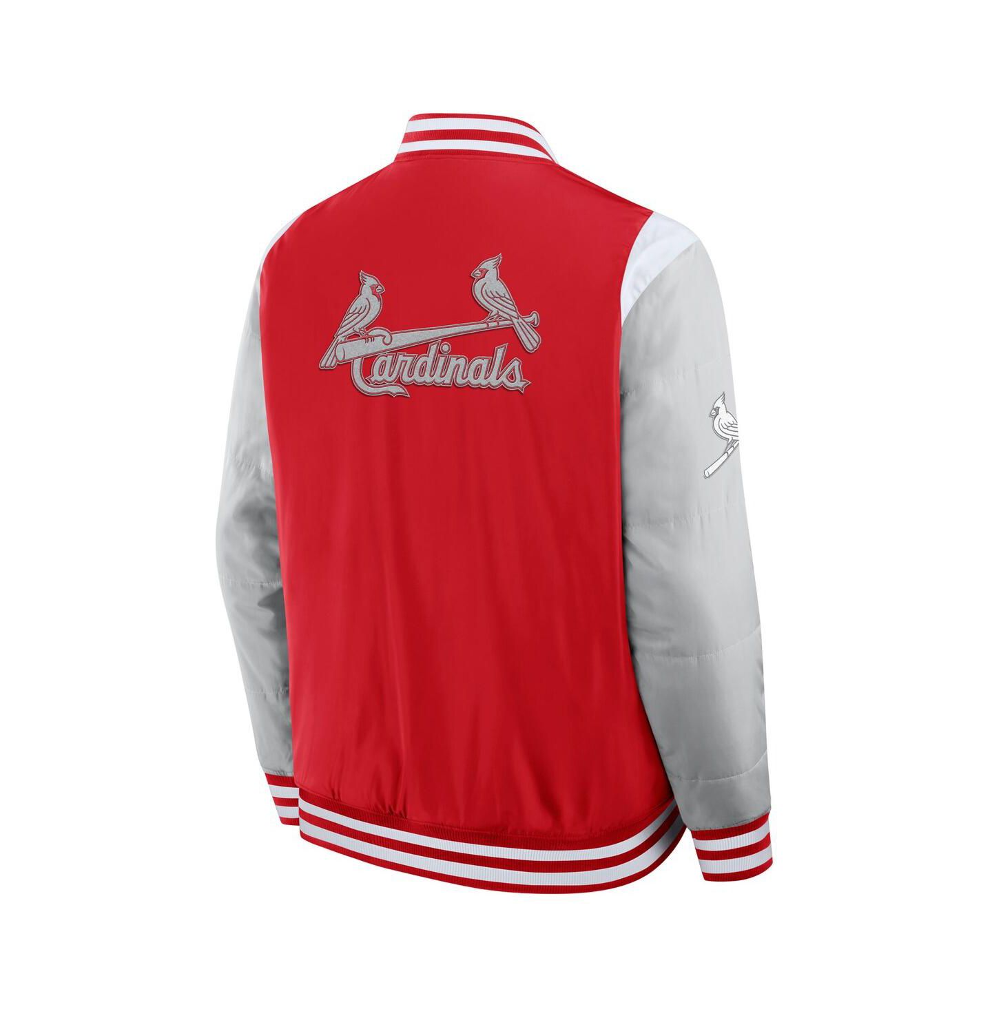 Мужская куртка Fanatics Red St. Louis Cardinals Elements Elite Full-Snap — фото 2