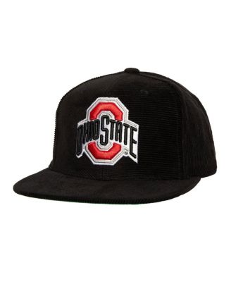 Men's Black Ohio State Buckeyes All Directions Corduroy Snapback Hat