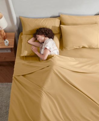 Extra Deep Pocket Microfiber 6-Pc. Sheet Set, King