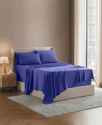 Extra Deep Pocket Microfiber 7-Pc. Sheet Set, King Split