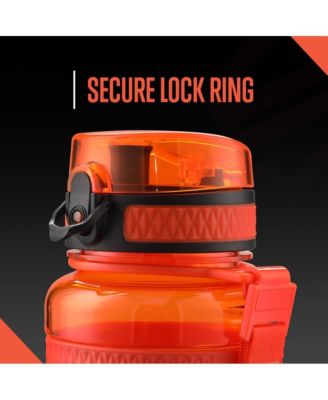 1100ml Sports Water Bottle with Fruit Infuser Strainer