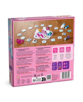 Unicorn Glitterluck Cloud Stacking - Cooperative Kids Board Game - Unicorn Games and Unicorn Gifts- Ages 4+ Made in Germany