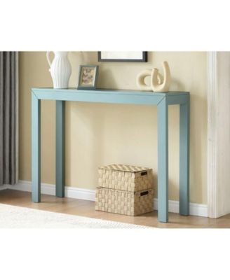 44" Russel Long Console Table - Minimalist and Slim Entryway Table for Decorative Displays, Sofa Table