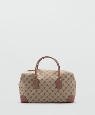 Women's Logo-Print Bowling Bag