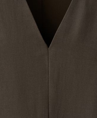 Women's Double-Belted A-Line Dress