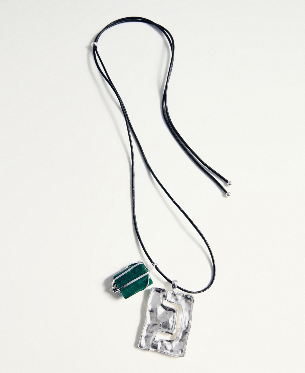 Mango Women's Semi-Precious Stone Combination Necklace