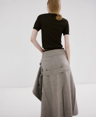 Women's Short-Sleeved Knitted Sweater