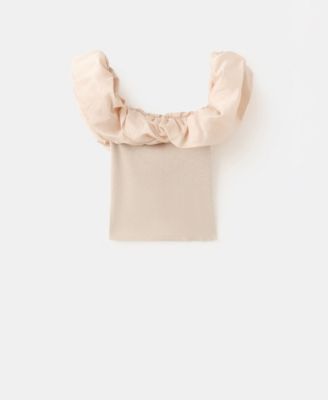 Women's Strapless Knitted Top