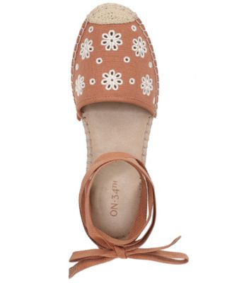Women's Sunnii Lace-Up Espadrille Flats