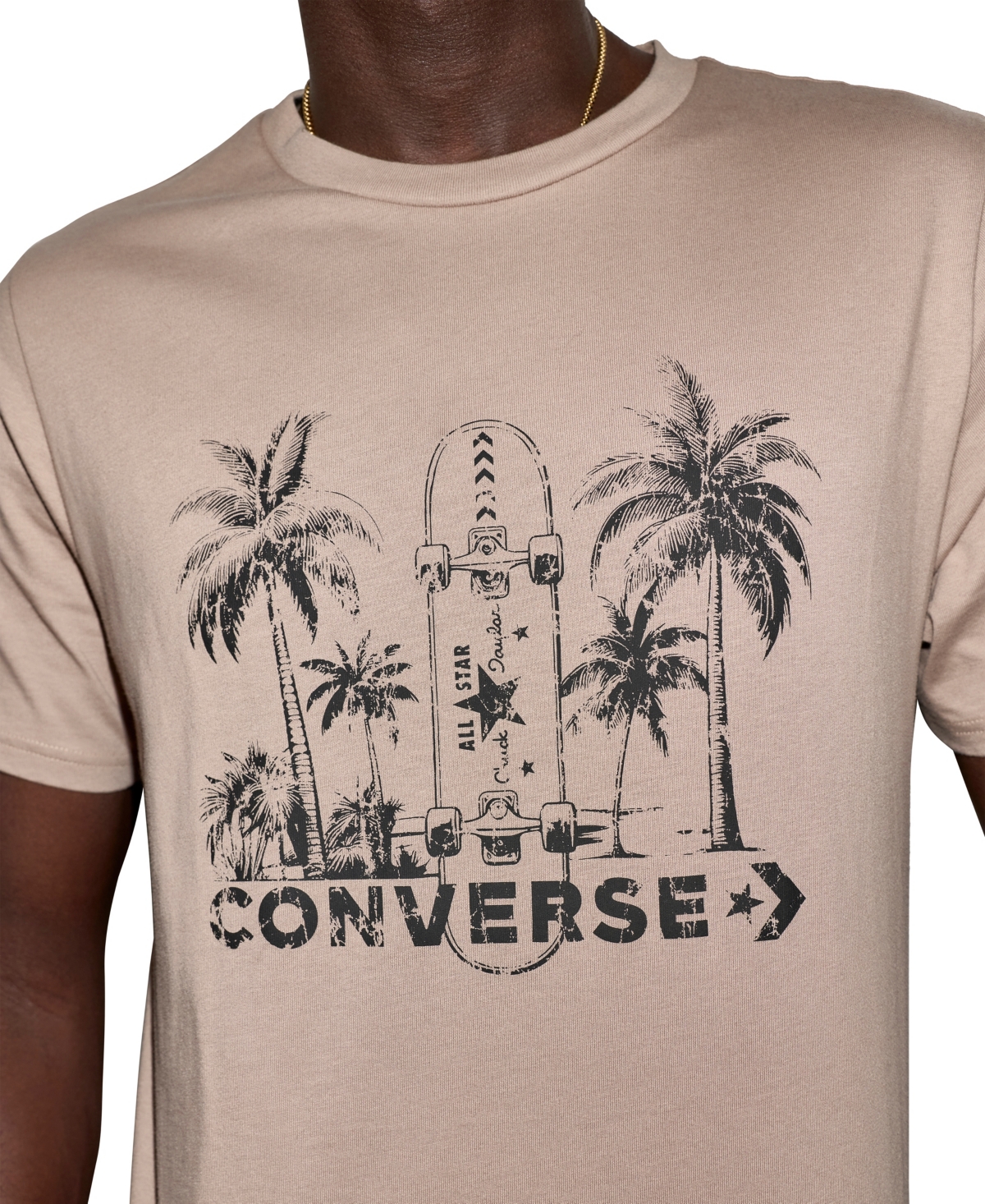 Converse Men's Regular-Fit Short-Sleeve Crewneck T-Shirt