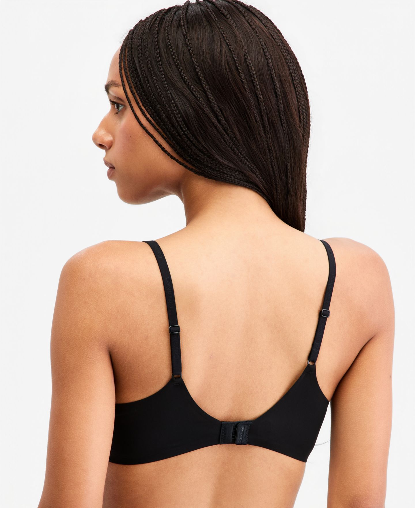 Бра деми Ultralight, лёгкая чашка — Calvin Klein, цвет: Чёрный — фото 7