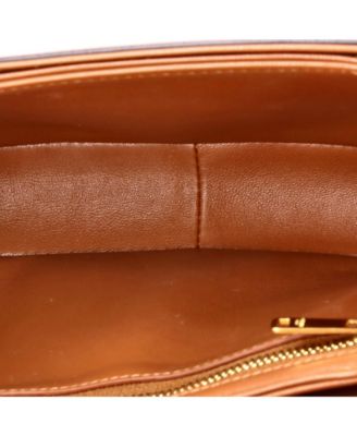 Teen Triomphe Shoulder Bag Canvas with Leather