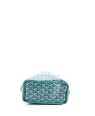 Mini Anjou Reversible Tote Coated Canvas