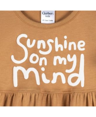 Toddler Girls 3-Piece T-Shirts and Shorts