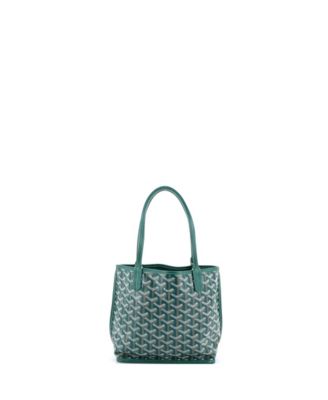 Mini Anjou Reversible Tote Coated Canvas