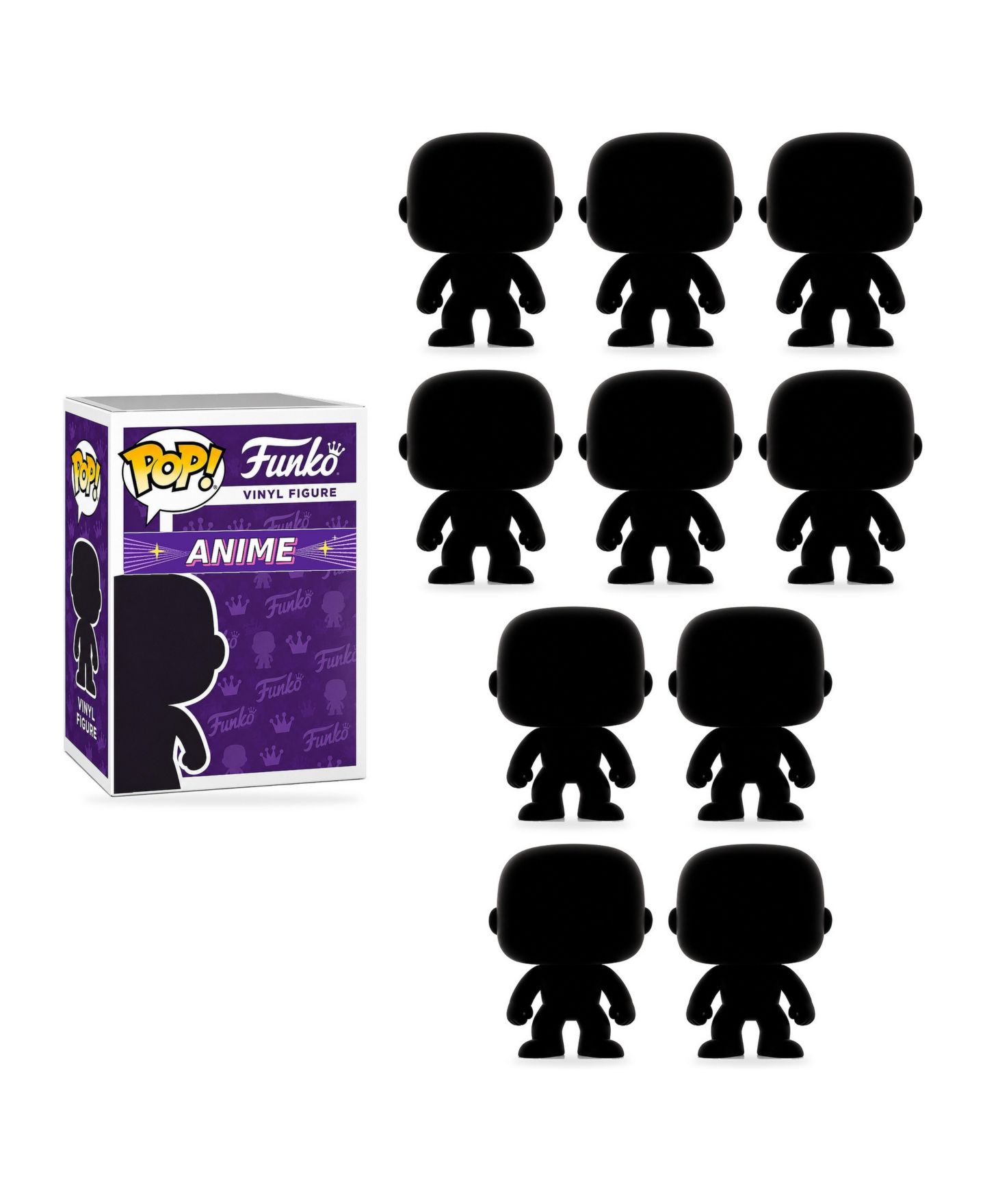 Детские фигурки Funko Pop! Anime Blind Box 10-Piece Vinyl Figure Set, Ages 4+ — фото 1