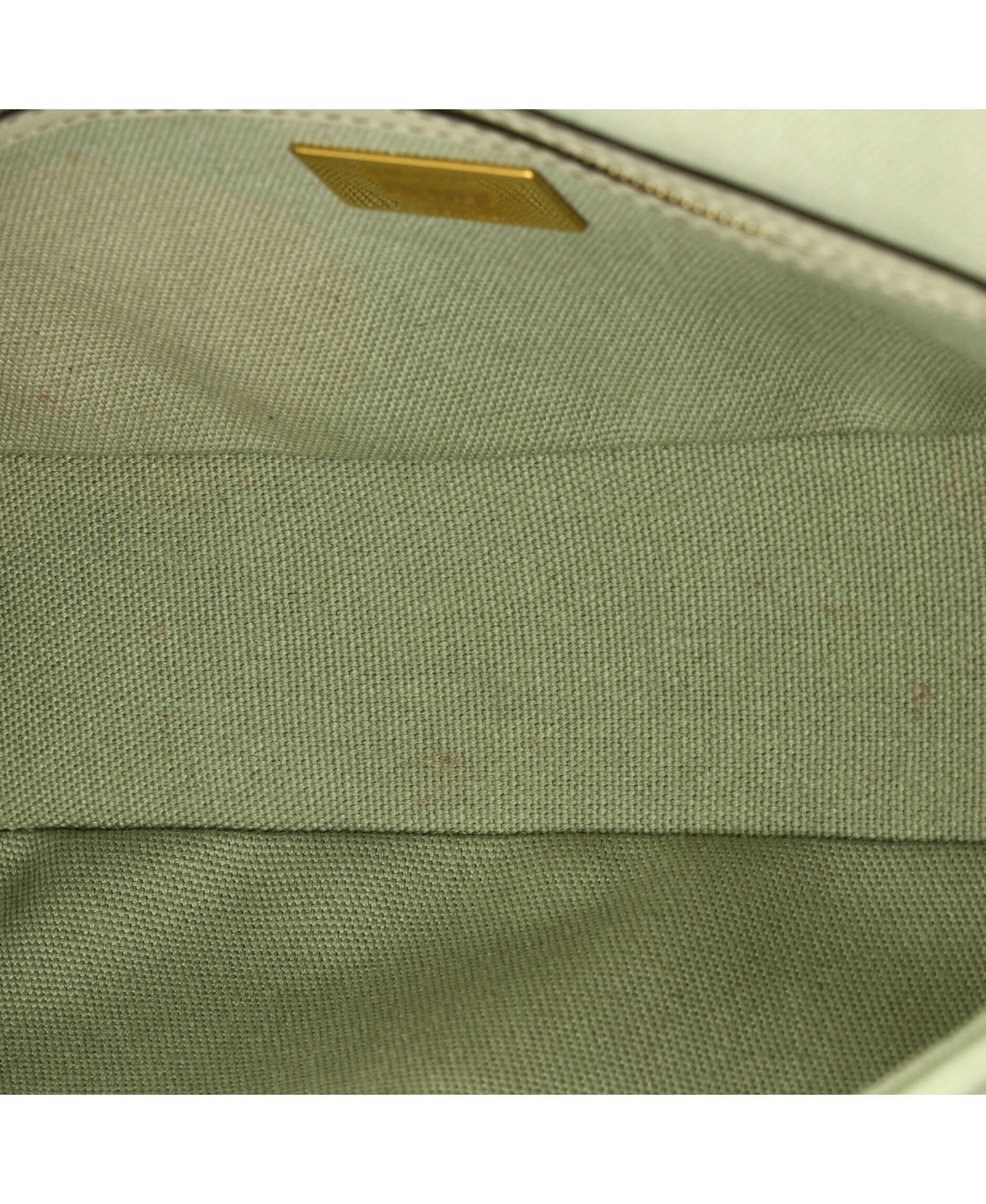 Pre-Owned Fendi Medium Baguette Nm Bag Zucca Embroidered Canvas