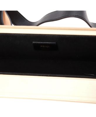 Logo Horizontal Box Crossbody Bag Leather