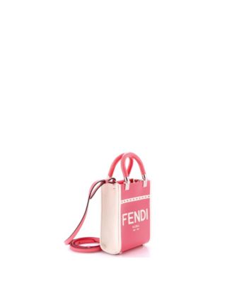 Mini Sunshine Shopper Tote Patent and Canvas