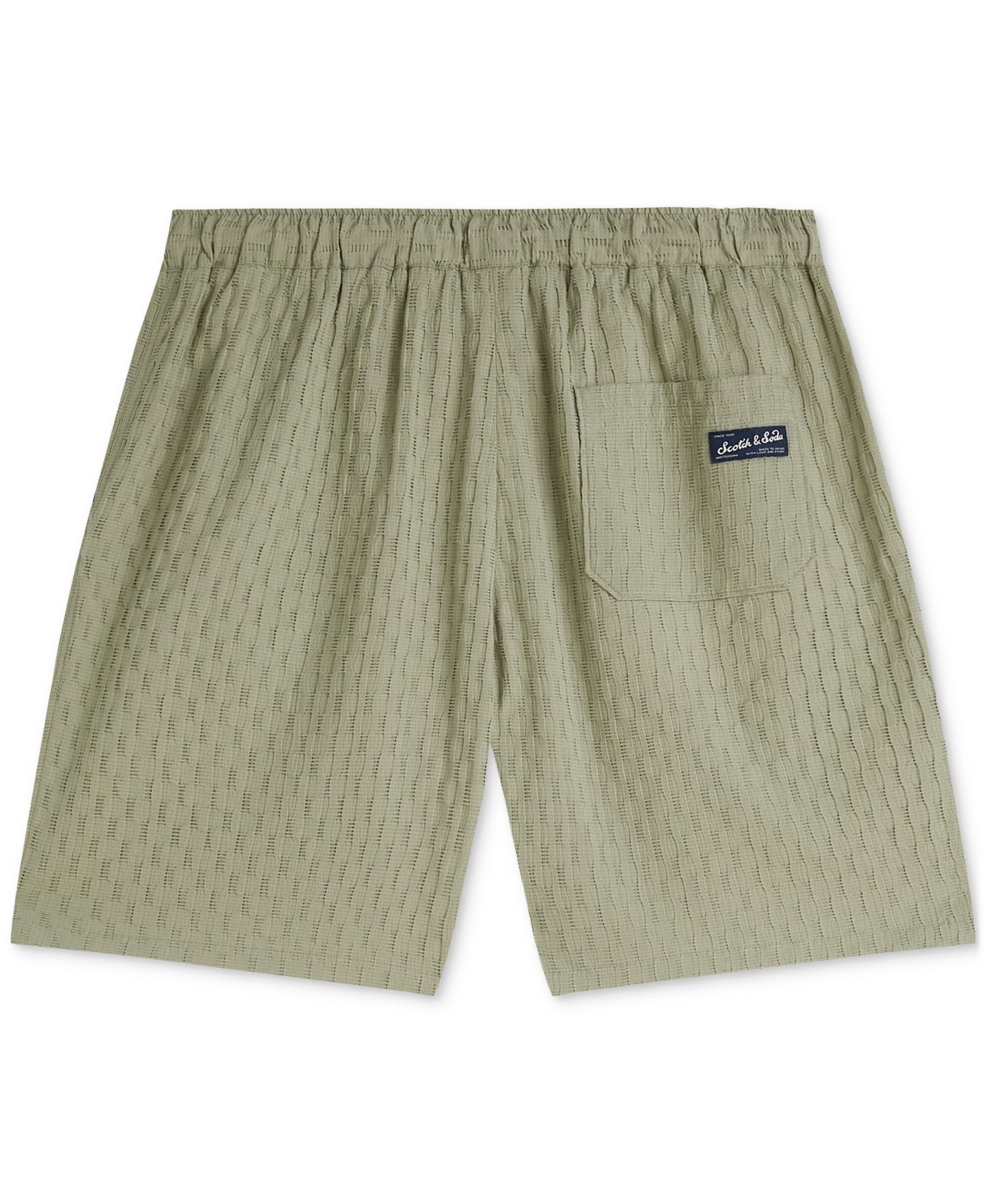 Мужские шорты SCOTCH & SODA Mid Rise Bermuda, цвет: Зелёный — фото 6